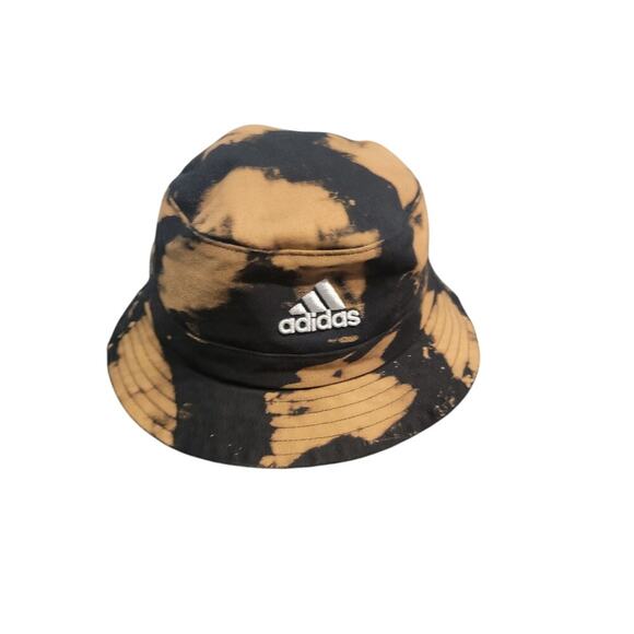 adidas Accessories - Adidas Reverse Dye Bucket Hat Black Tan Camo Streetwear One Size NEW